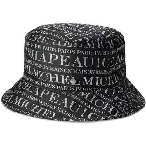 Caps & Mützen - Logo Print Bucket Hat - Gr. L - in - für Damen - Maison Michel - Modalova