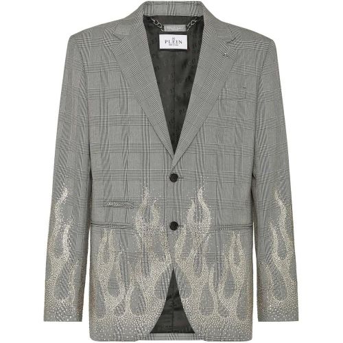 Blazer Flame Mit Schmucksteinen - Größe 58 - Philipp Plein - Modalova