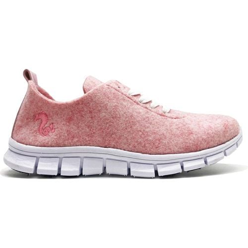 Low-Top Sneaker - ® PET Sneaker rose vegan aus recycelten Fl - Gr. 36 (EU) - in Gold - für Damen - thies - Modalova