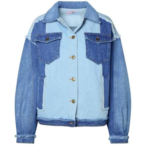 Blue Cotton Jacket - Größe 38 - blue - Chiara Ferragni - Modalova