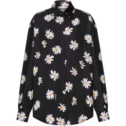 Top Black - Größe 40 - Moschino - Modalova