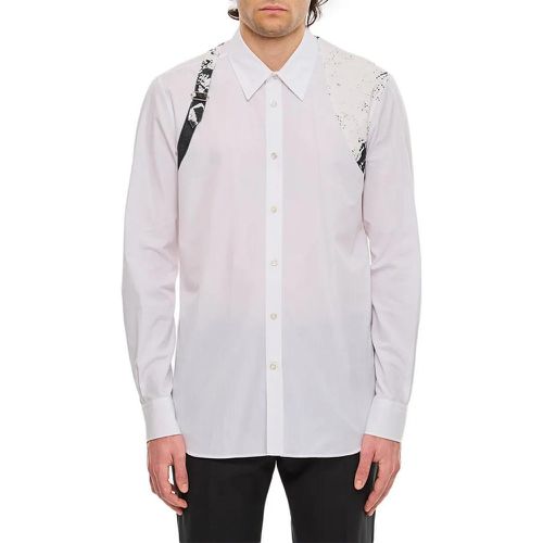 Printed Shirt - Größe 15 ,5 - alexander mcqueen - Modalova