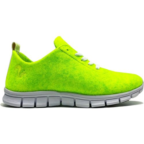 Low-Top Sneaker - ® PET Sneaker neon yellow vegan aus recyce - Gr. 39 (EU) - in - für Damen - thies - Modalova