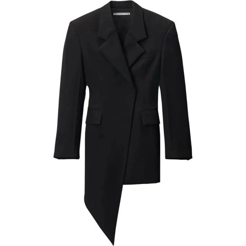 Asymmetric Blazer Wool-Twill Mini Dress - Größe 4 - alexander wang - Modalova