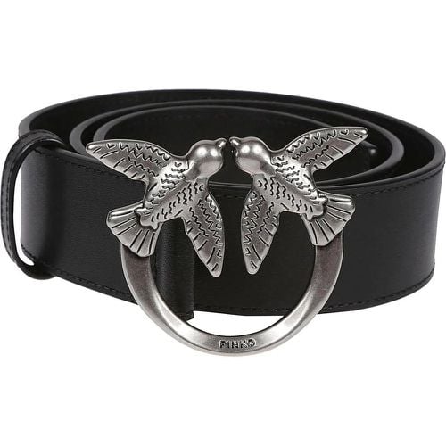 Gürtel - Love Berry Belt Black - Gr. M - in - für Damen - pinko - Modalova