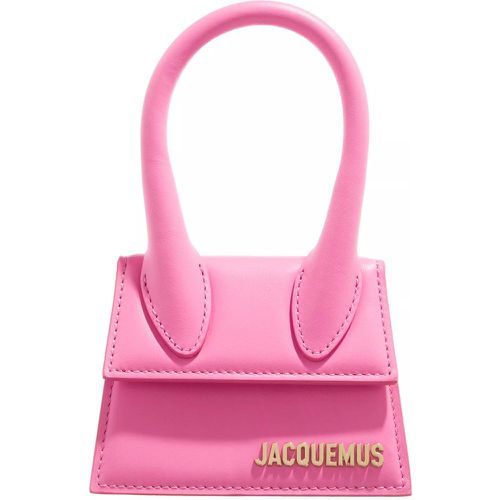 Tote - Le Chiquito Top Handle Bag Leather - Gr. unisize - in Rosa - für Damen - Jacquemus - Modalova