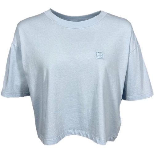 T-shirt licht blauw - Größe L - Anine Bing - Modalova