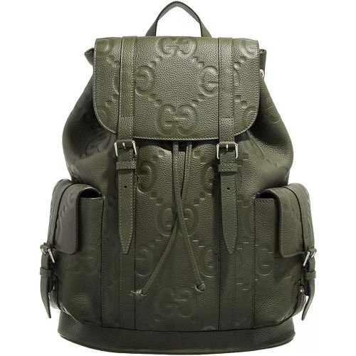 Rucksäcke - Jumbo GG Backpack Leather - Gr. unisize - in - für Damen - Gucci - Modalova