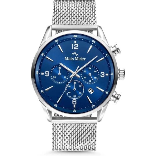 Uhren - Grand Cornier Chronograph Men's Watch S - Gr. unisize - in Silber - für Damen - Mats Meier - Modalova