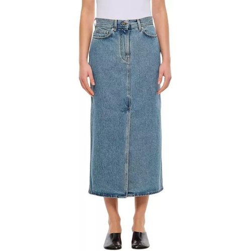 Denim Long Skirt - Größe M - blau - Loulou Studio - Modalova