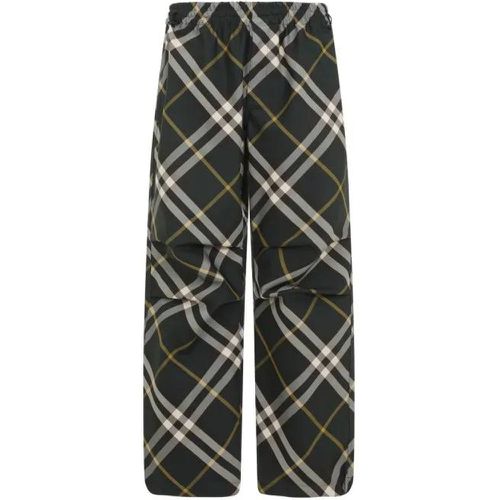 Multicolor Check Trousers - Größe M - Burberry - Modalova