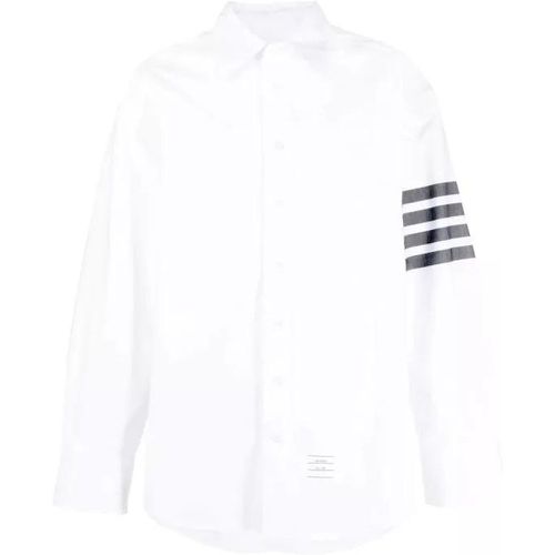 White 4-Bar Shirt - Größe 4 - white - Thom Browne - Modalova