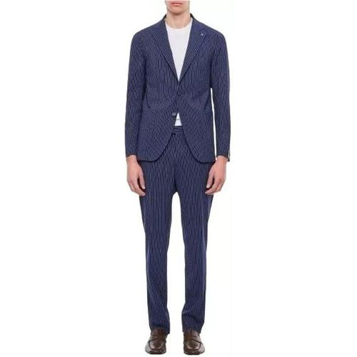 Montecarlo Pinstripe Suit - Größe 46 - blue - Tagliatore - Modalova