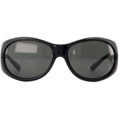 Sonnenbrille - Hybrid 01 Sunglasses - Acetate - Gr. unisize - in Schwarz - für Damen - Courrèges - Modalova