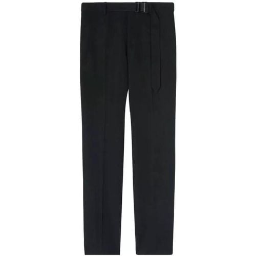 Belted Slim-Fit Trousers - Größe 50 - Off-White - Modalova