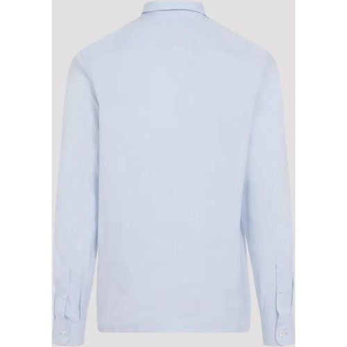 Sky Cotton Shirt - Größe 43 - blau - Prada - Modalova