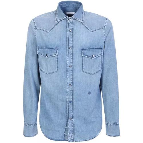 Light Blue Western Demin Shirt - Größe XL - blau - Jacob Cohen - Modalova
