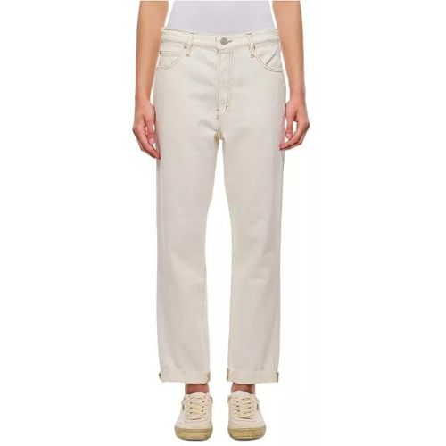 Le Mec Raw After Denim Pants - Größe 27 - white - FRAME - Modalova