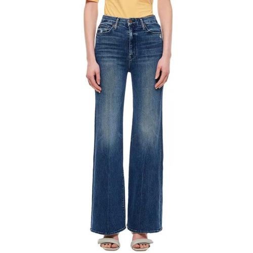 Roller Skimp High Waisted Cotton Jeans - Größe 30 - blue - Mother - Modalova
