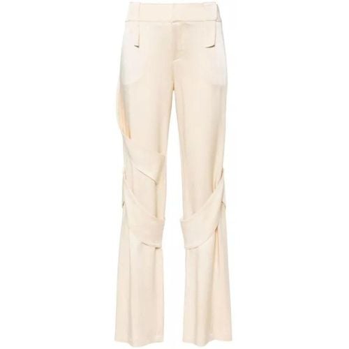 Blush Beige Wide-Leg Trousers - Größe 42 - Blumarine - Modalova