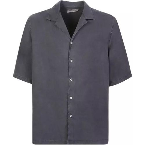 Dark Grey Eren Shirt - Größe S - gray - Officine Generale - Modalova
