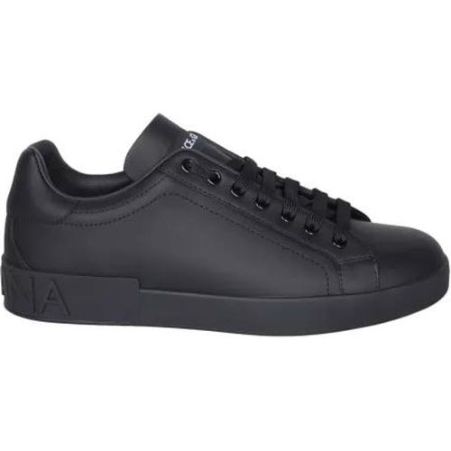 Sneakers - Leather Sneakers - Gr. 43 (EU) - in - für Damen - Dolce&Gabbana - Modalova