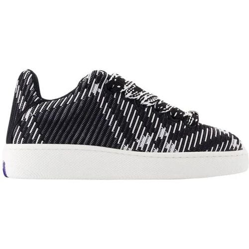 Low-Top Sneaker - Lf Box Knit Sneakers - Synthetic - Black - Gr. 36 (EU) - in - für Damen - Burberry - Modalova