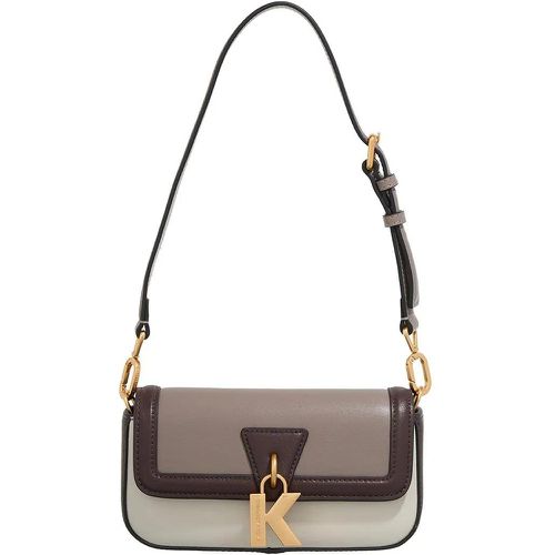 Crossbody Bags - K/Ikonik 2.0 Leather Fl Shb St - Gr. unisize - in - für Damen - Karl Lagerfeld - Modalova