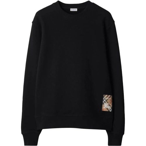 Cotton Sweatshirt Label - Größe M - Burberry - Modalova