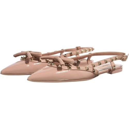 Loafer - Rockstud Bow T.05 Ballerina - Gr. 36 (EU) - in Gold - für Damen - Valentino Garavani - Modalova