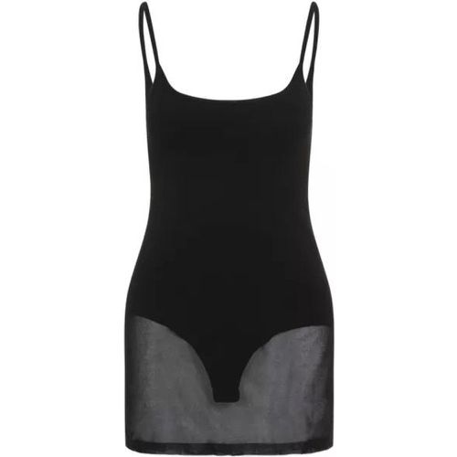 La Robe Maille Roupao Mini Dress - Größe 34 - black - Jacquemus - Modalova