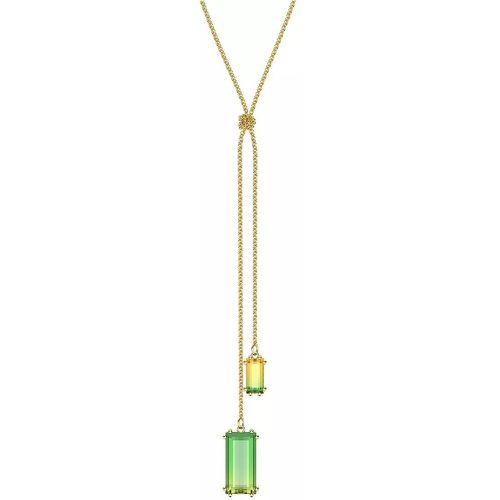 Halskette - Millenia Y Necklace Gold-tone plated - Gr. unisize - in Mehrfarbig - für Damen - Swarovski - Modalova