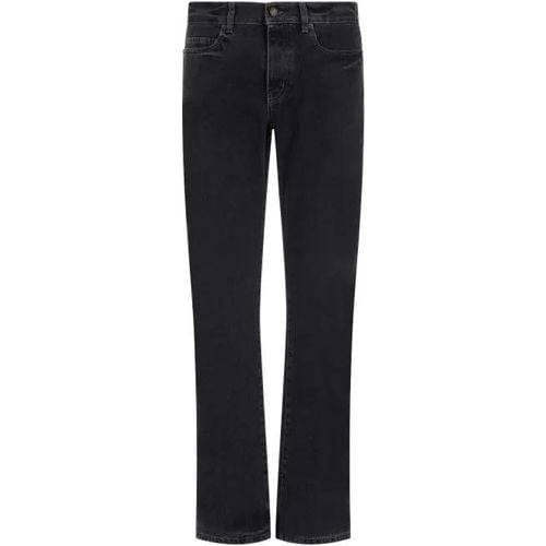 Black Cotton Slim Fit O-Beryl Jeans - Größe 30 - black - Saint Laurent - Modalova