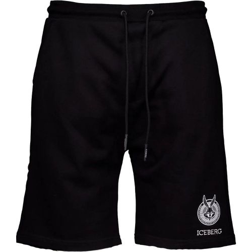 Bermuda shorts with cartoon logo and graphics - Größe M - Iceberg - Modalova