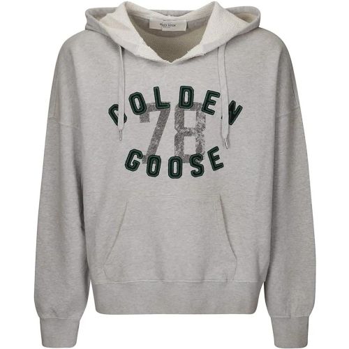 Hooded Sweatshirt With Drawstring - Größe S - Golden Goose - Modalova