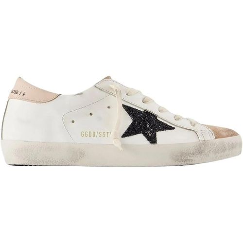 Low-Top Sneaker - Super Star Sneakers - Leather - White - Gr. 35 (EU) - in - für Damen - Golden Goose - Modalova