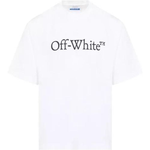 Big Bookish Skate T-Shirt - Größe L - white - Off-White - Modalova