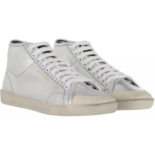 Sneaker - Court Classic SL/39 Mid-Top Sneakers Leather - für Damen - Saint Laurent - Modalova