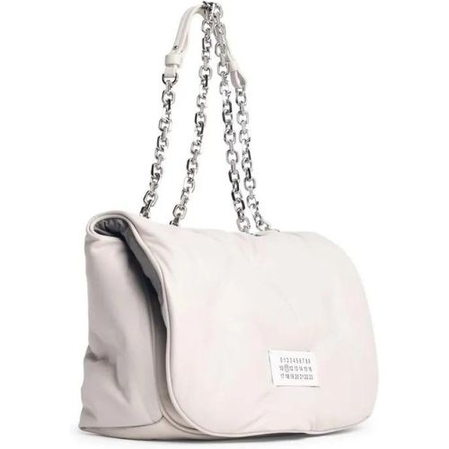 Shopper - 'Glam Slam' Cream Leather Crossbody Bag - Gr. unisize - in - für Damen - Maison Margiela - Modalova