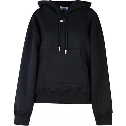 Black Cotton Sweatshirt - Größe XS - schwarz - Off-White - Modalova