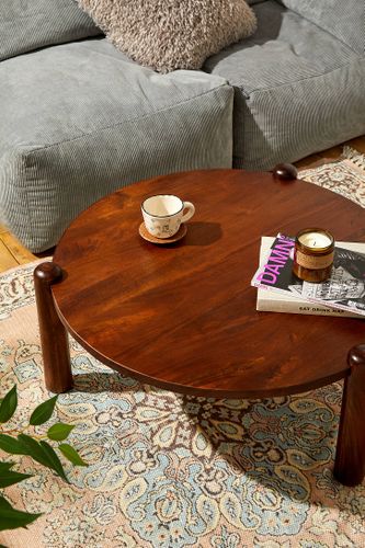 Waren Circular Table - Brown ALL at - Urban Outfitters - Modalova