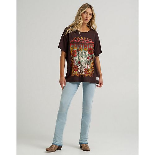 X Lainey Wilson Call A Cowboy Oversized Tee Taille L - Wrangler - Modalova