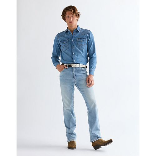 Easy Leather Belt Taille 85 - Wrangler - Modalova