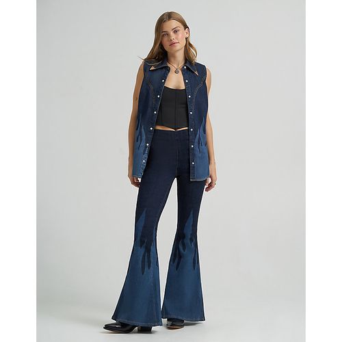 Lainey Wilson x Flame Pull On Flare Jean Taille 28 x32 - Wrangler - Modalova