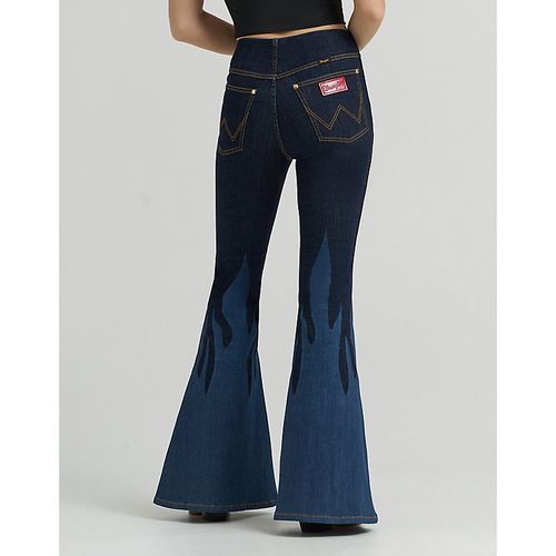 Lainey Wilson x Flame Pull On Flare Jean Taille 28 x32 - Wrangler - Modalova