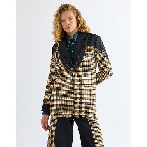 Regular Houndstooth Blazer Taille XS - Wrangler - Modalova
