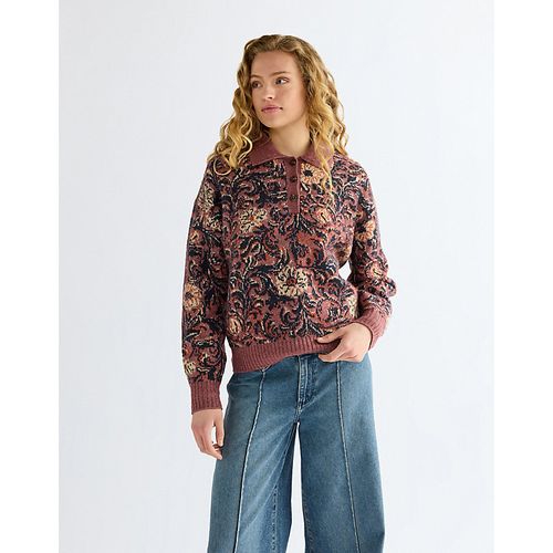 Regular Ranch Floral Polo Sweater Taille XS - Wrangler - Modalova