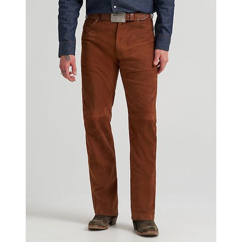 Blue Bell 13MWZ Original Cowboy Cut Leather Trousers Taille 38 x34 - Wrangler - Modalova