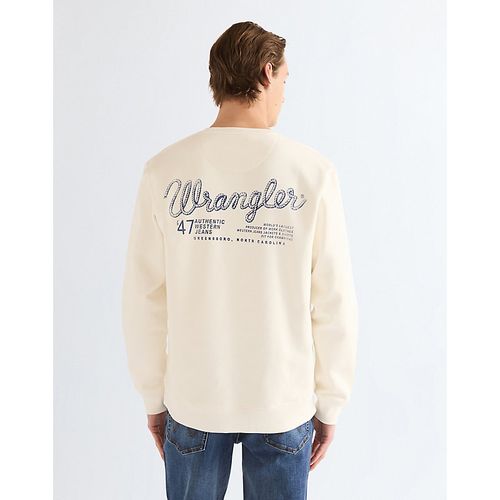 Regular Graphic Crew Sweatshirt Taille XXL - Wrangler - Modalova
