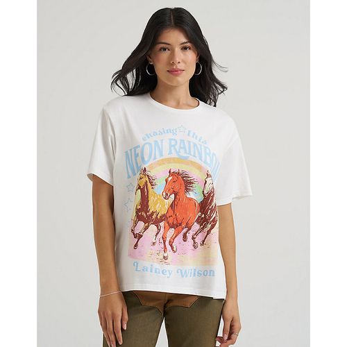Lainey Wilson x Neon Rainbow Tee Taille XS - Wrangler - Modalova